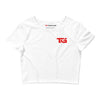 TG - Women’s Crop Tee (White)