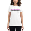 Lady Driven - Women's Short Sleeve T-Shirt (White)